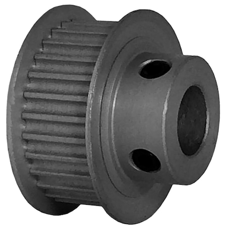 B&B Manufacturing 28-3P09M6FA6, Timing Pulley, Aluminum, Clear Anodized,  28-3P09M6FA6